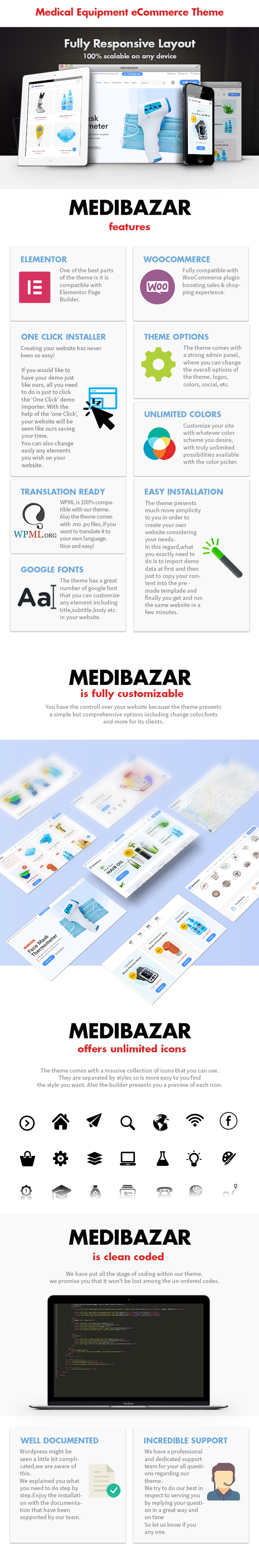 Medibazar - Thème WooCommerce médical - 3