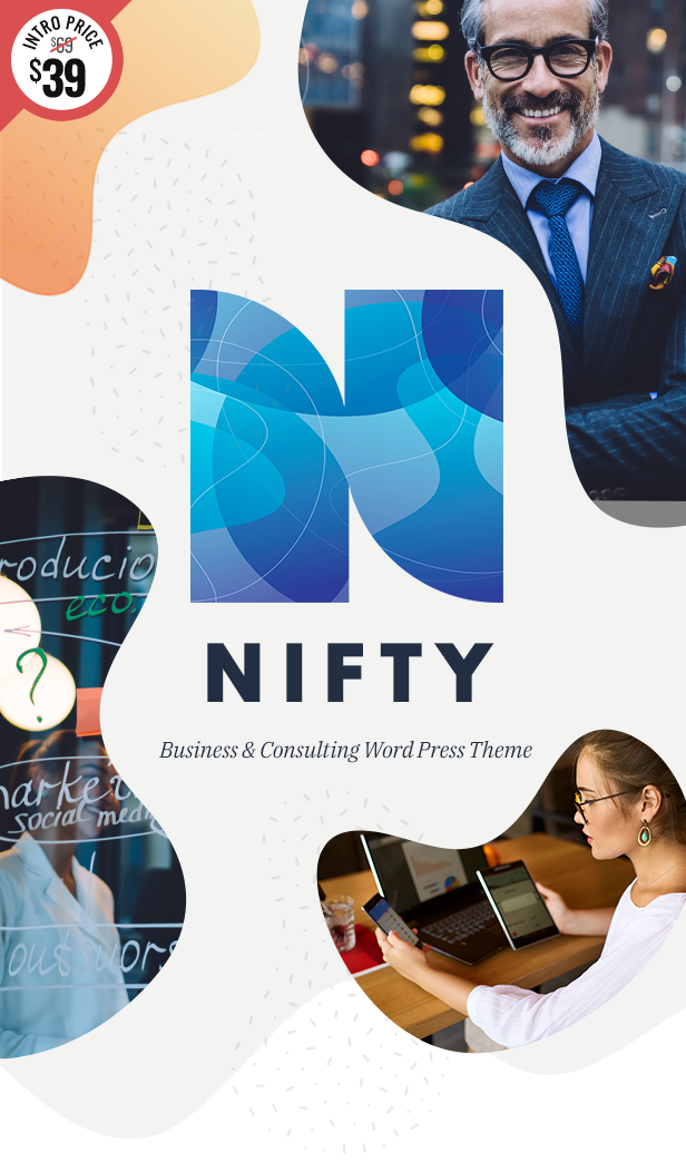 Nifty - Thème WordPress Business Consulting - 3