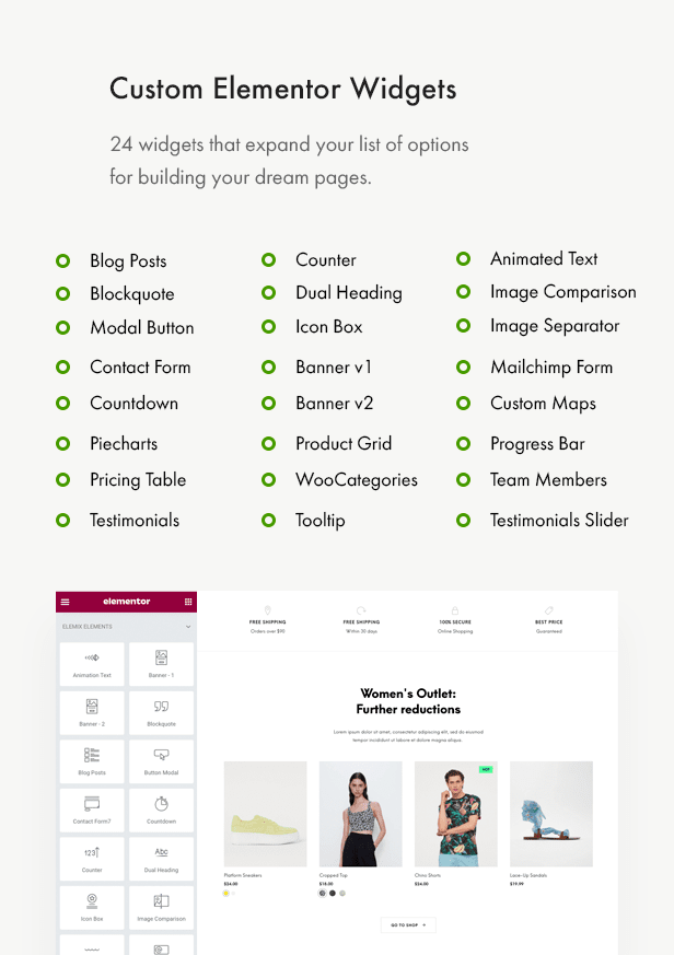 widgets