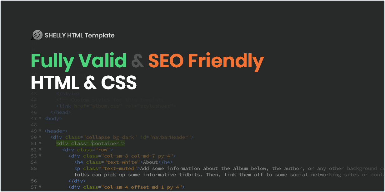 HTML et CSS entièrement valides et optimisés pour le référencement