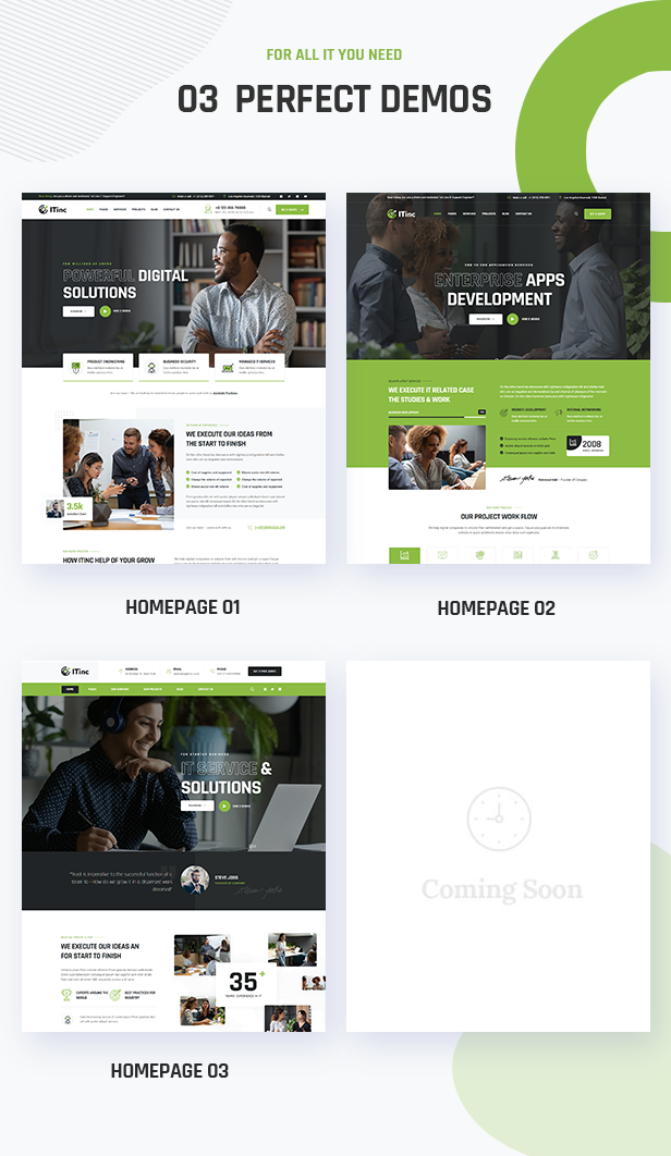 Thème WordPress ITInc