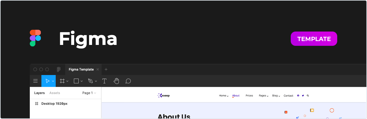 Xsapp - Modèle d'entreprise SAAS pour Figma