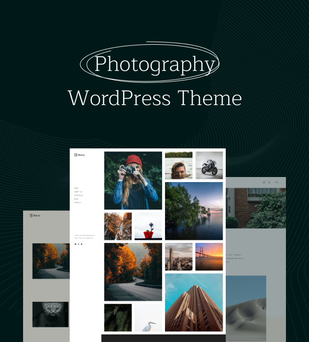 Norm - Thème WordPress Photography Elementor - 1