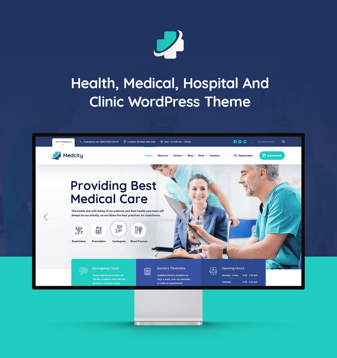 Medcity - Thème WordPress pour la santé et la médecine - 4