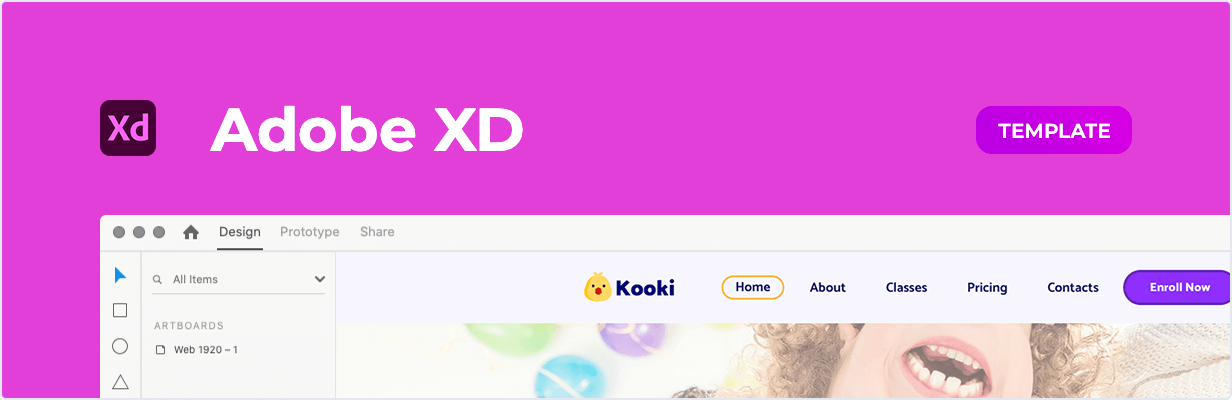 Kooki - Modèle XD pour la maternelle