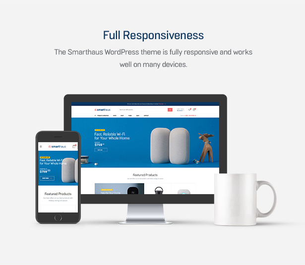 Smarthaus - Thème WooCommerce de produits Smarthome
