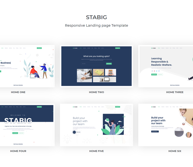 Stabig - Modèle de landing page créative Bootstrap 5 - 1
