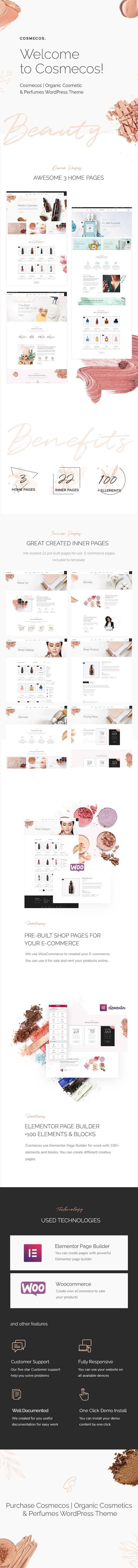Cosmecos | Thème WordPress pour cosmétiques et parfums - 2