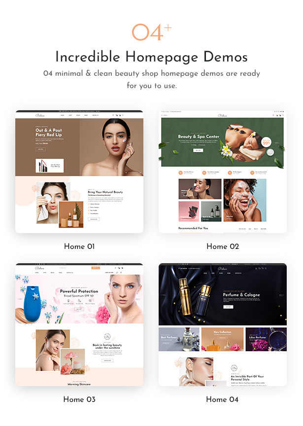 Bedove - Thème WordPress pour la boutique de beauté et de cosmétiques