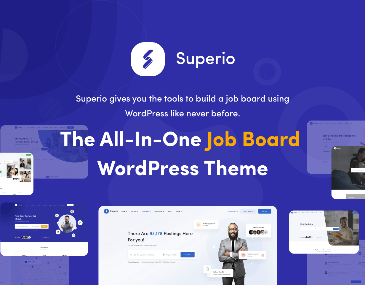 Superio - Thème WordPress Job Board - 5