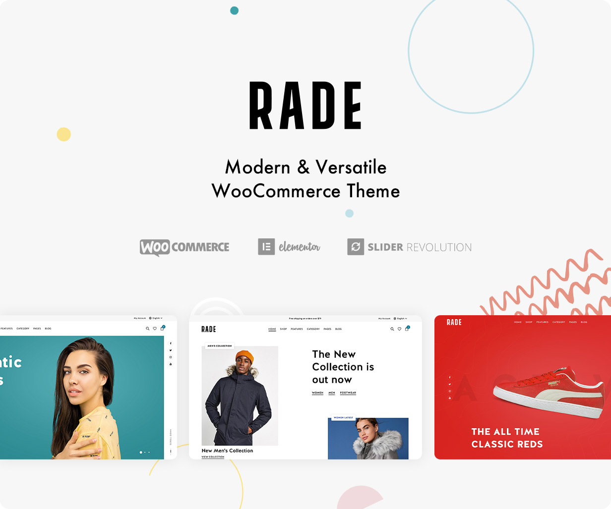 Rade - Un thème WooCommerce moderne et polyvalent - 5