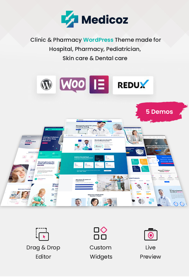Medicoz - Thème WordPress pour clinique et pharmacie - 7
