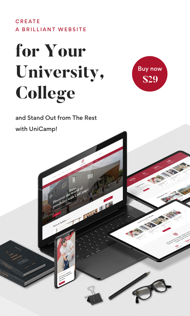 Unicamp - Thème WordPress pour universités et collèges - 17