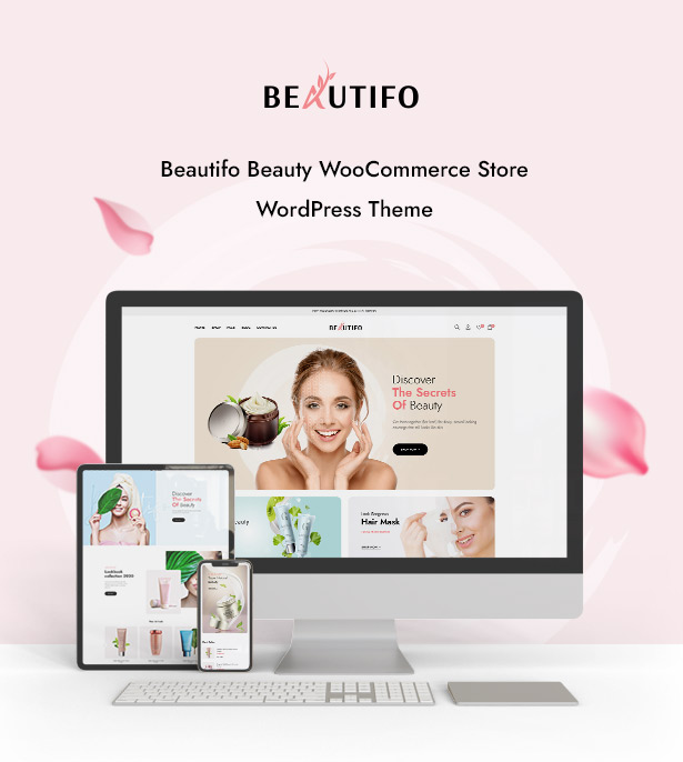 Thème WordPress Beautifo ​​Beauty WooCommerce - Aperçu Beautifo