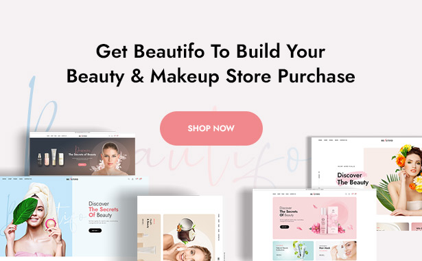 Thème WordPress Beautifo ​​Beauty WooCommerce - Acheter le thème WordPress Beautifo ​​Beauty