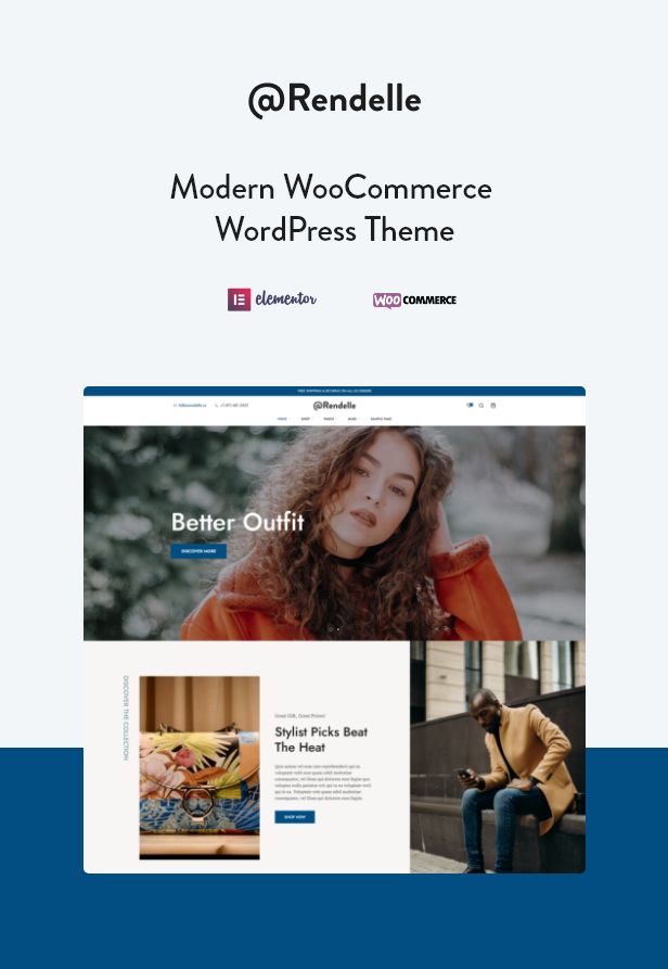 Arendelle | Thème WordPress pour le commerce électronique moderne Elementor