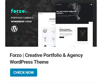 Thème WordPress Forzo