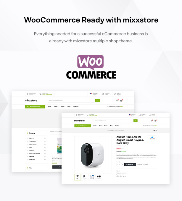 Mixxcazt - Thème WooCommerce créatif polyvalent