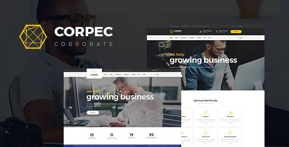 Thème WordPress Corpec Corporate Themelexus
