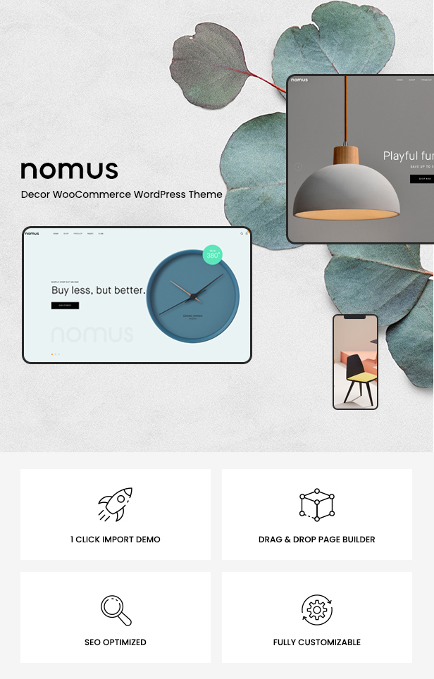 Nomus – Thème WordPress WooCommerce Meubles et Décoration - 6