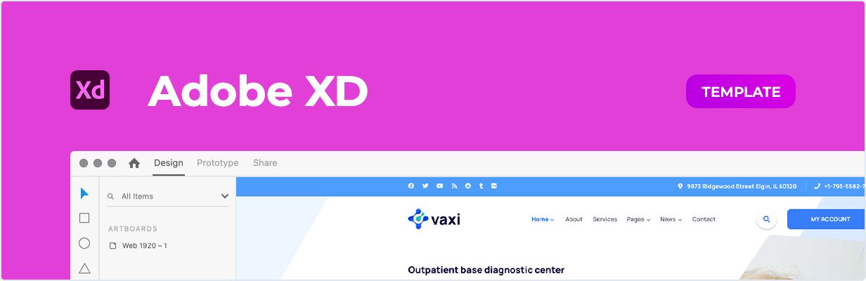 Vaxi – Modèle de vaccination COVID pour XD