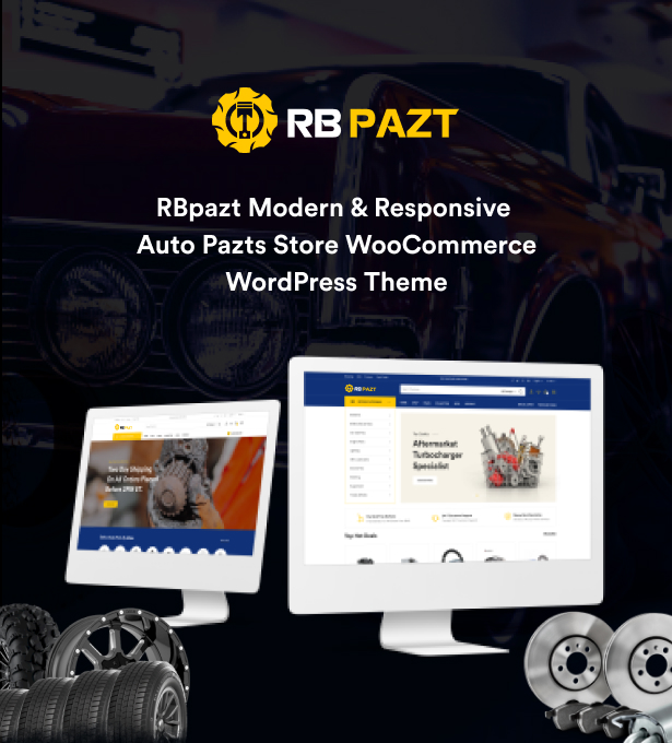 RBpazt - Thème WooCommerce du magasin de pièces automobiles