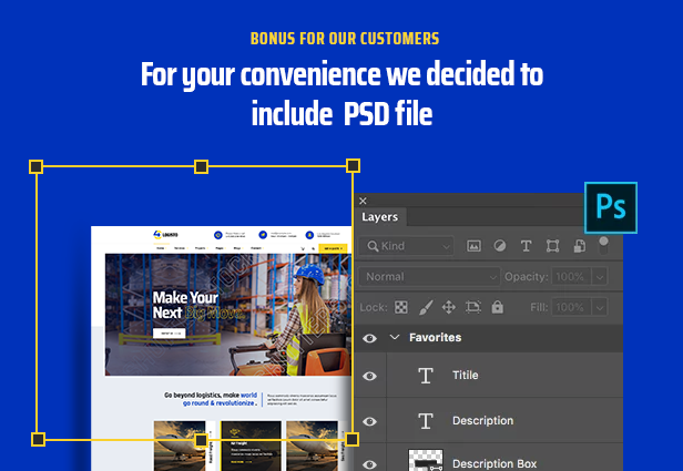 Logisto WordPress Theme