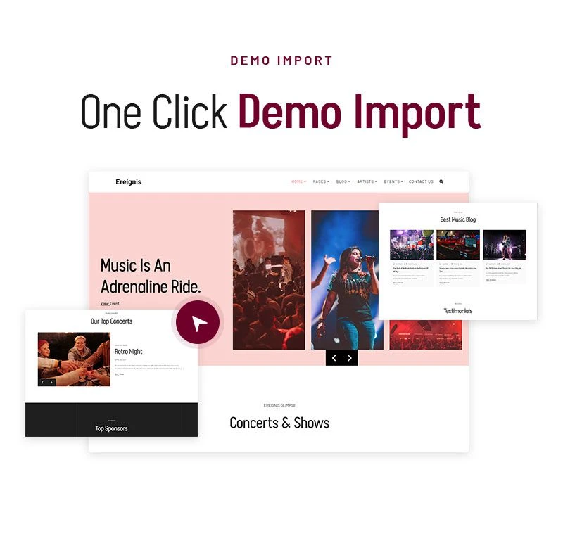 Ereignis - Music Concert WordPress Theme - 9