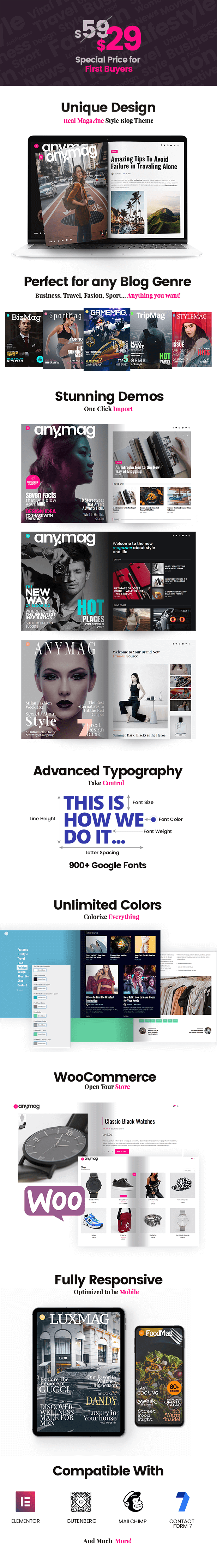 Anymag - Blog WordPress de style magazine - 1