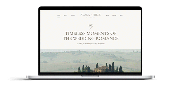 Avala - Thème WordPress de mariage - 4