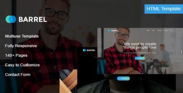 Baril – Modèle HTML multi-usage Theme Division
