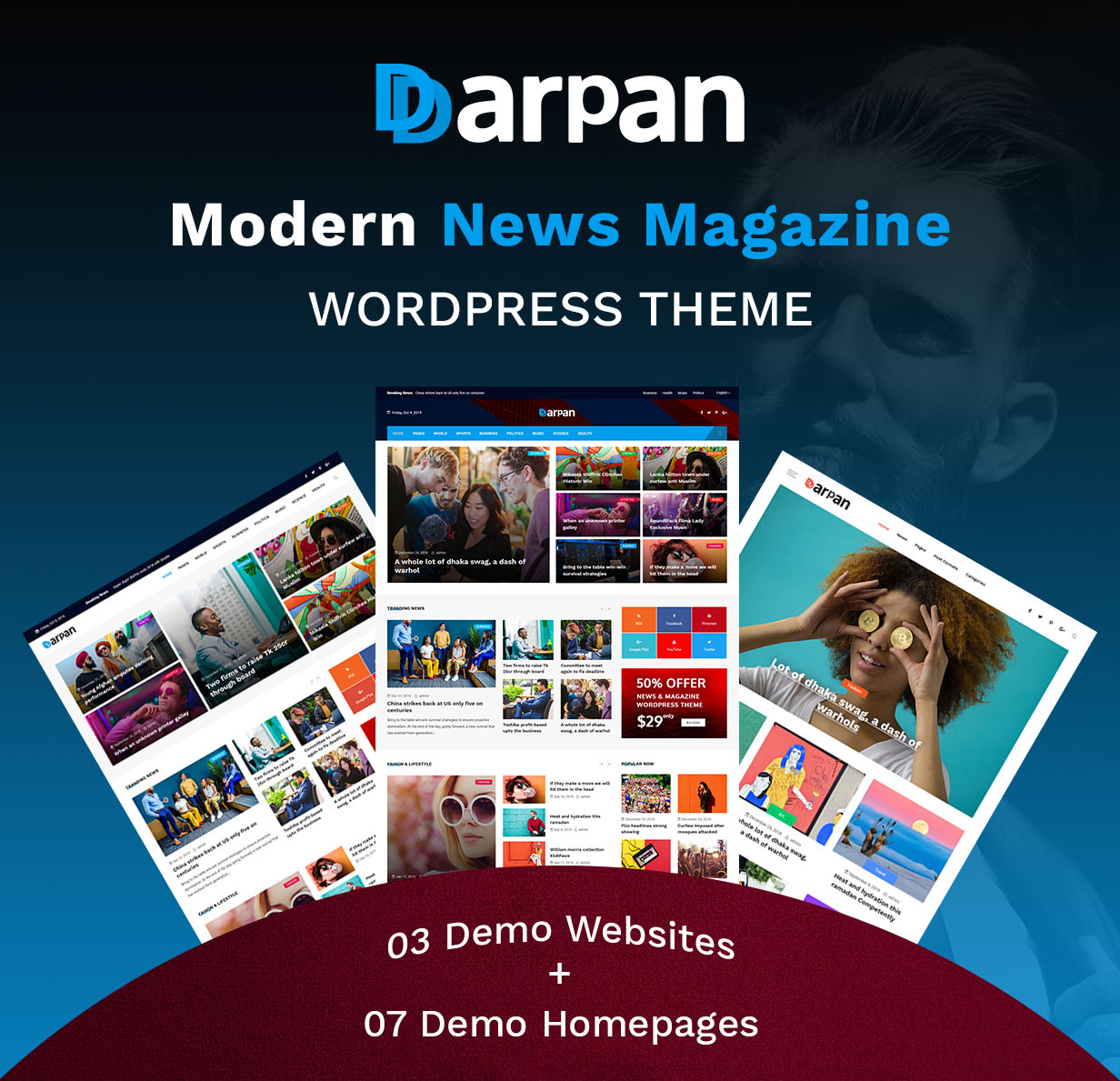 Darpan - Thèmes WordPress pour le magazine d'informations - 4