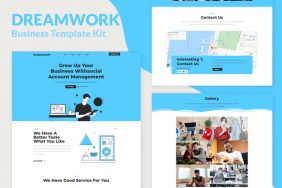 Dreamwork – Kit de modèles Elementor Business Management Theme Division