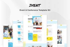 Ivent – Kit de modèles d’événement et de conférence Theme Division