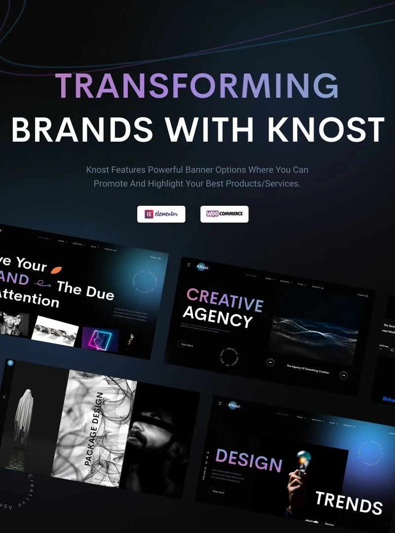Knost 1.0 - Thème WordPress pour Agence Créative Inhabituelle - 1