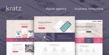 Kratz | Thème WordPress Marketing et SEO pour agences numériques Theme Division