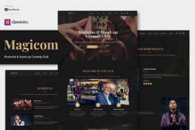 Magicom – Kit de modèles d’élémenteur de club de magicien et de comédien Theme Division