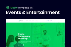 Meety – Modèle de conférence et de Meetup pour WordPress Theme Division