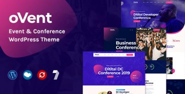 Ovent: thème WordPress pour événements et conférences Theme Division