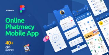 Panthó | Application mobile d’achat de médicaments en ligne et modèle de page d’atterrissage Figma Theme Division