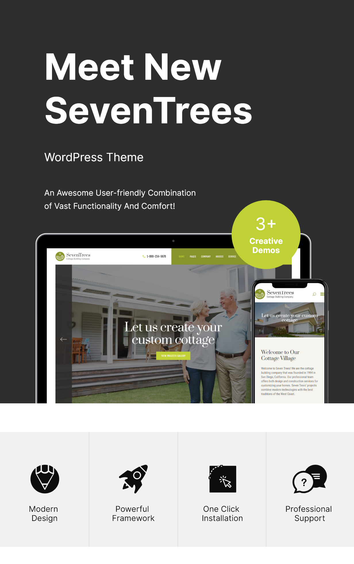 SevenTrees | Le thème de l'immobilier WordPress - 1