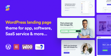 ShadePro – Startup & Thème WordPress SaaS Theme Division