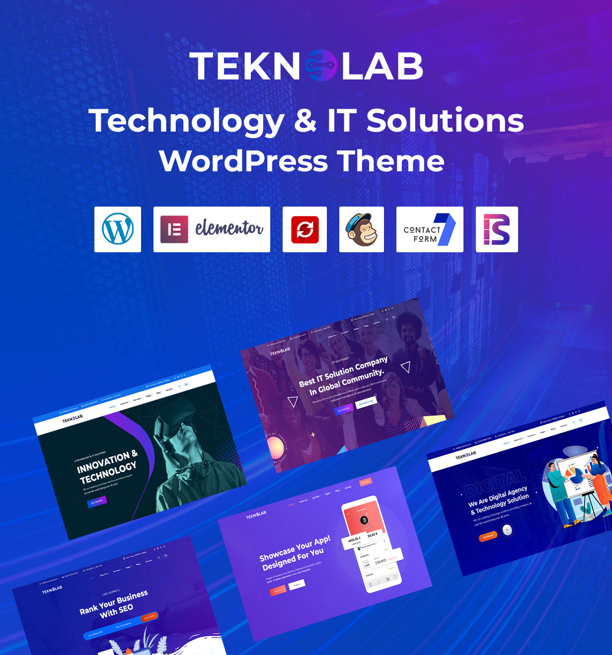 Teknolab - Thème WordPress pour technologies et solutions informatiques - 3