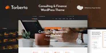 Torberta – Thème WordPress pour conseil et finance Theme Division