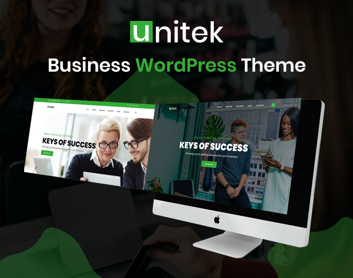 Unitek - thèmes WordPress pour entreprises