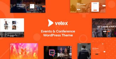 Vetex – thèmes WordPress pour événements et conférences Theme Division