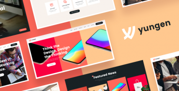 Yungen | Thème de l'entreprise WordPress pour une agence numérique moderne Theme Division