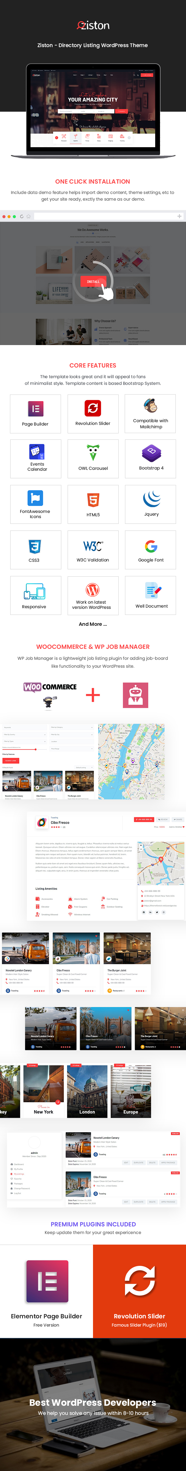 Thème WordPress Ziston