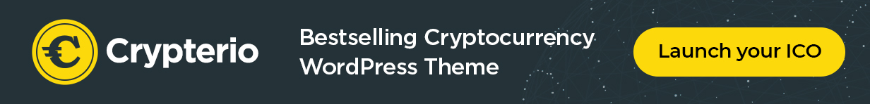 Thème WordPress Crypto-monnaie avec la page d'atterrissage ICO, la liste ICO et la démo Crypto Consulting