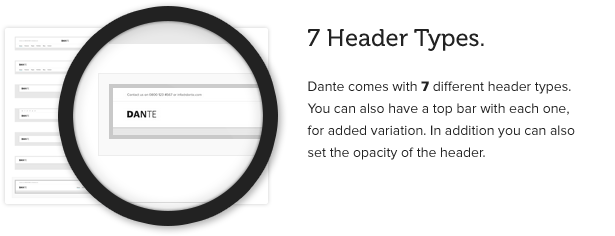 Dante - Thème WordPress polyvalent réactif - 18